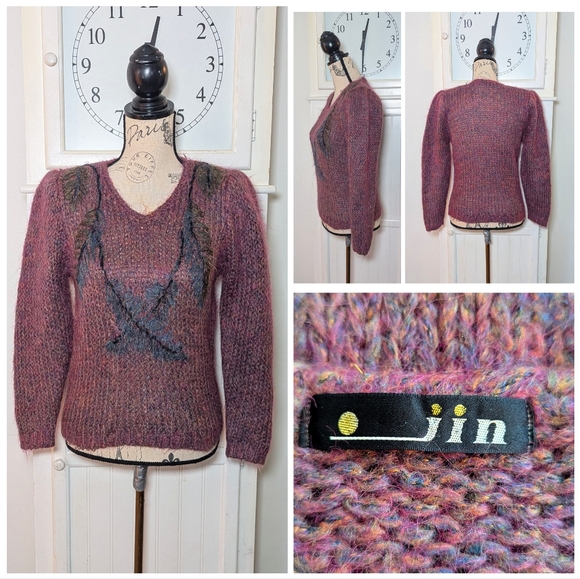 Vintage wool and mohair sweater - Picture 1 of 5